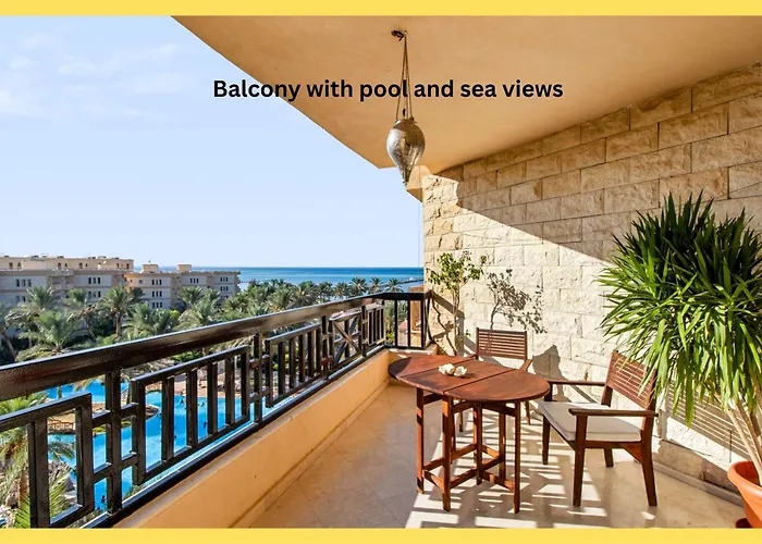Sea Breeze, Sea View, Large Balcony, Und Pool Aparthotel Hurghada